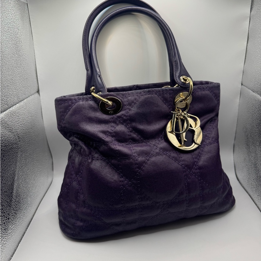 Christian Dior Lady Dior Cannage in Purple
